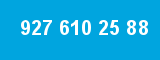 927 610 25 88 927 610 25 88